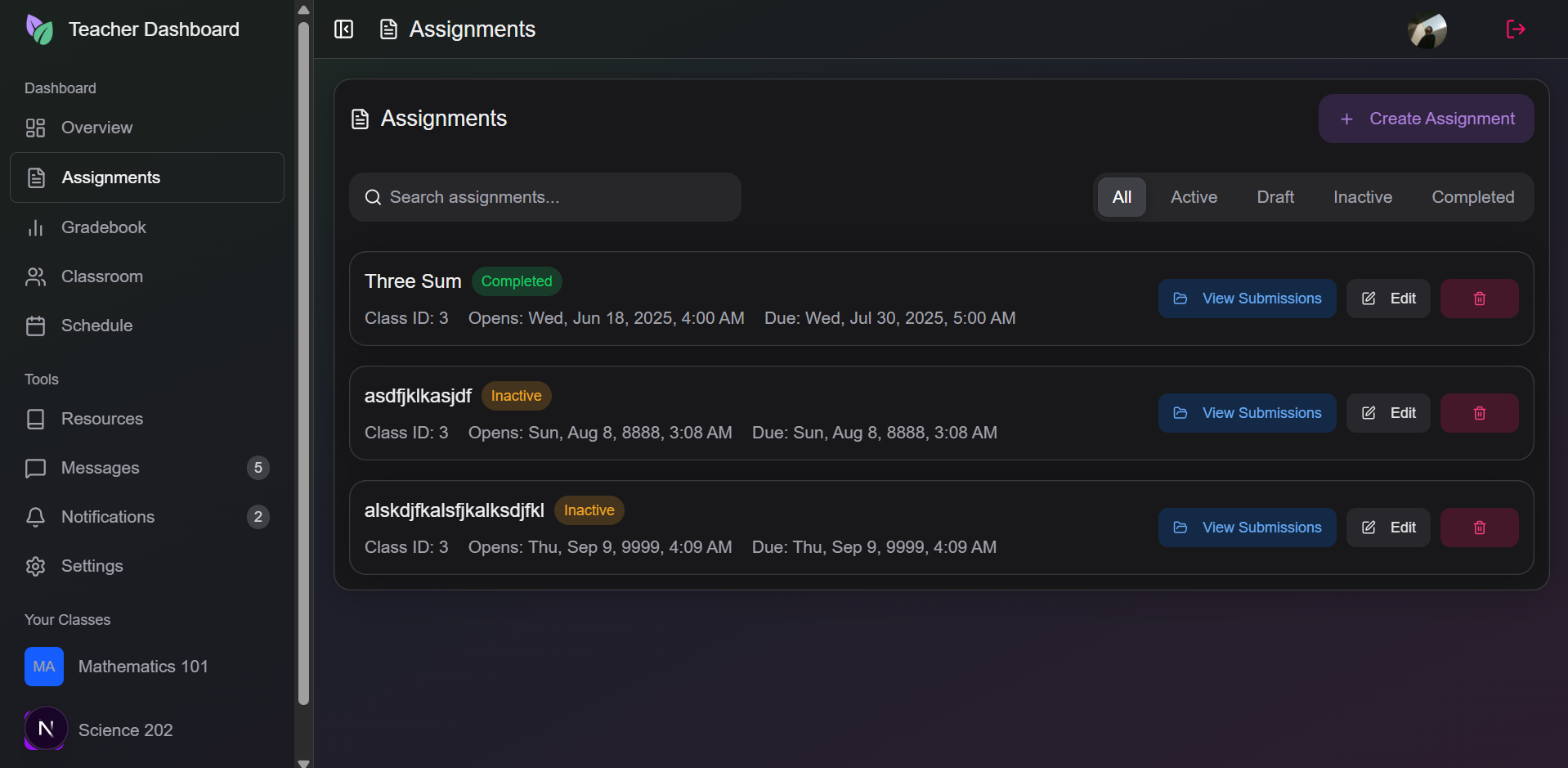 Code Sprout product demo screen